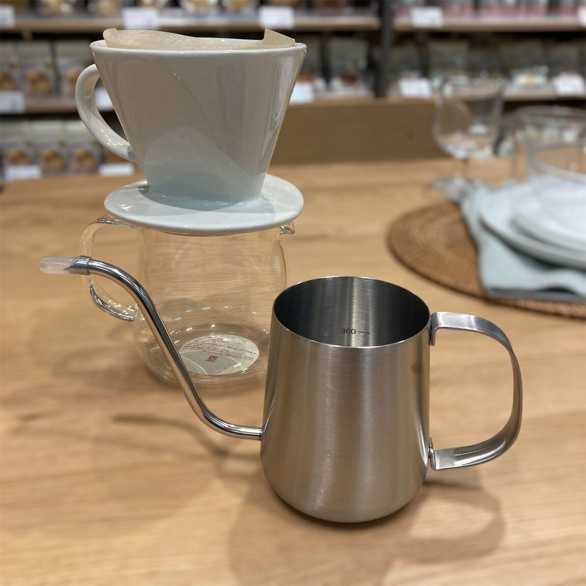MUJI (無印良品) - シグネペーションメリン コーヒーポット 68276 イオン延岡】夏ぴったりコーヒーゼリーラテ｜無印良品 イオン延岡